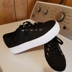 Steve Madden Black Sneakers